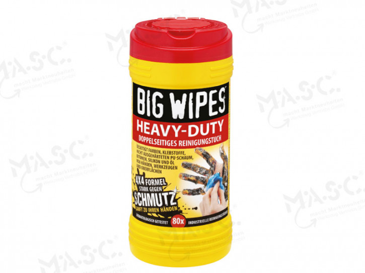 Lingettes de nettoyage industrielles Big Wipes