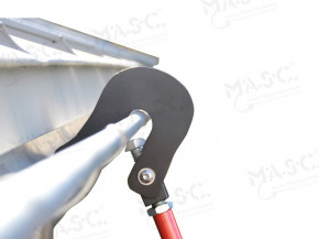 Gutter bracket lifter standard