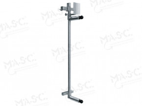 MASC sheet metal roll holder with guide rollers